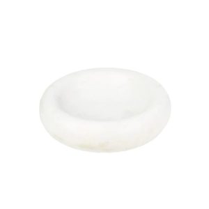 roug marble bowl white